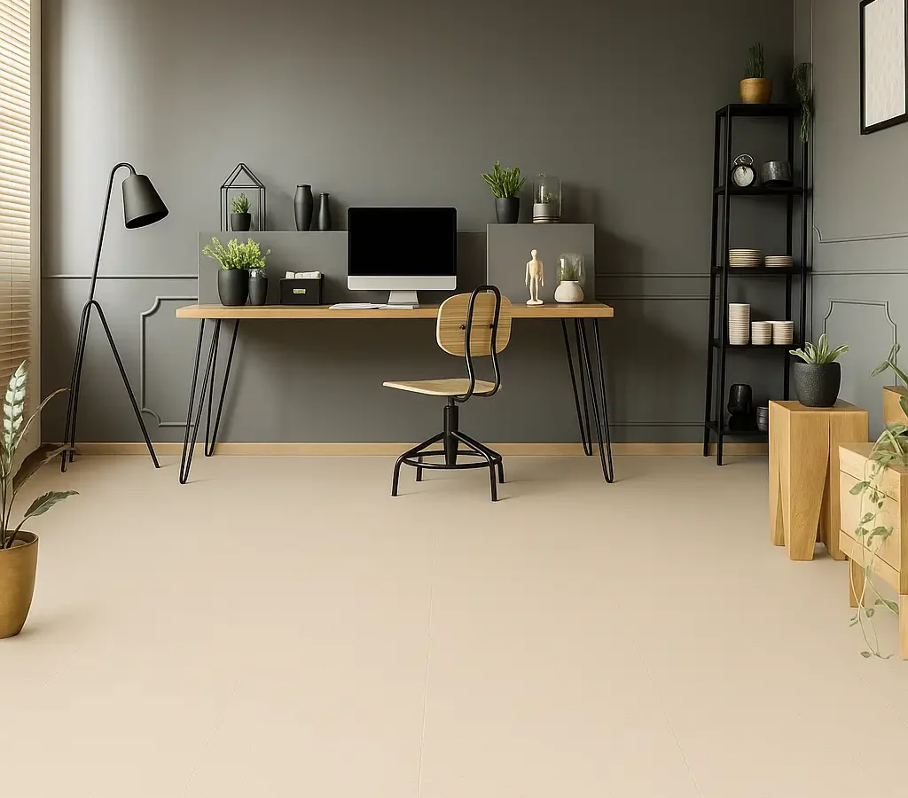 Tarkett CP LCB Vinyl Flooring in Home Office