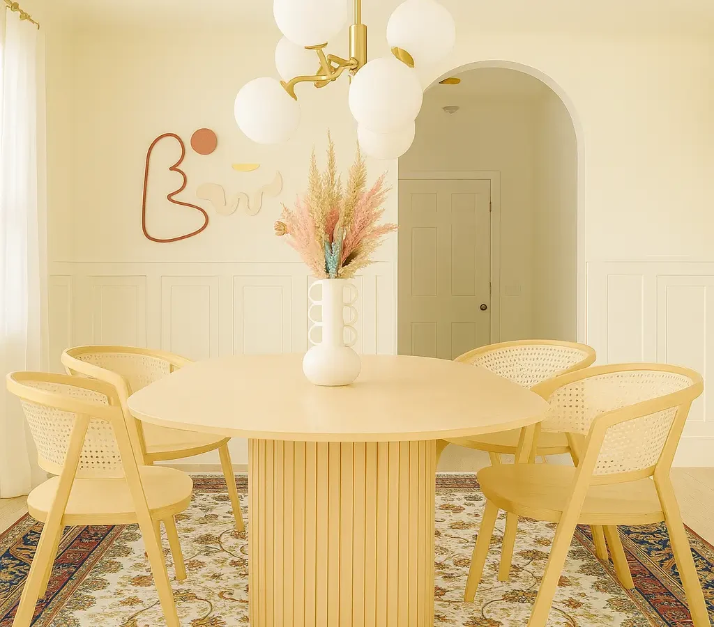 Turkish Carpets in dinning area