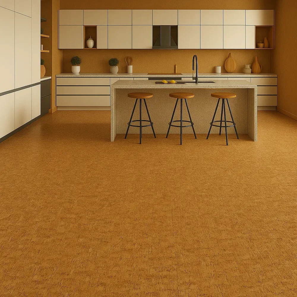 Wicanders GW Cork Flooring In Kitchen