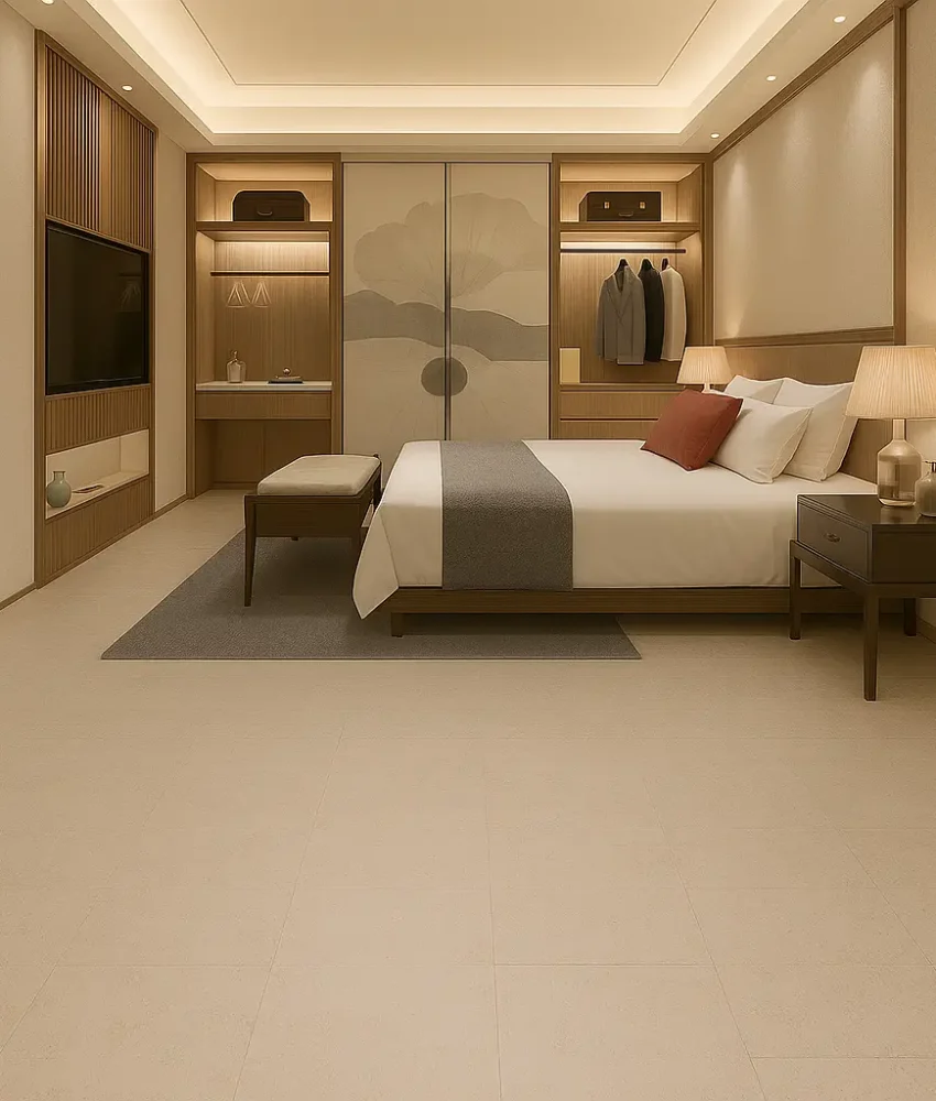 Wicanders IFW Cork Flooring In Bedroom