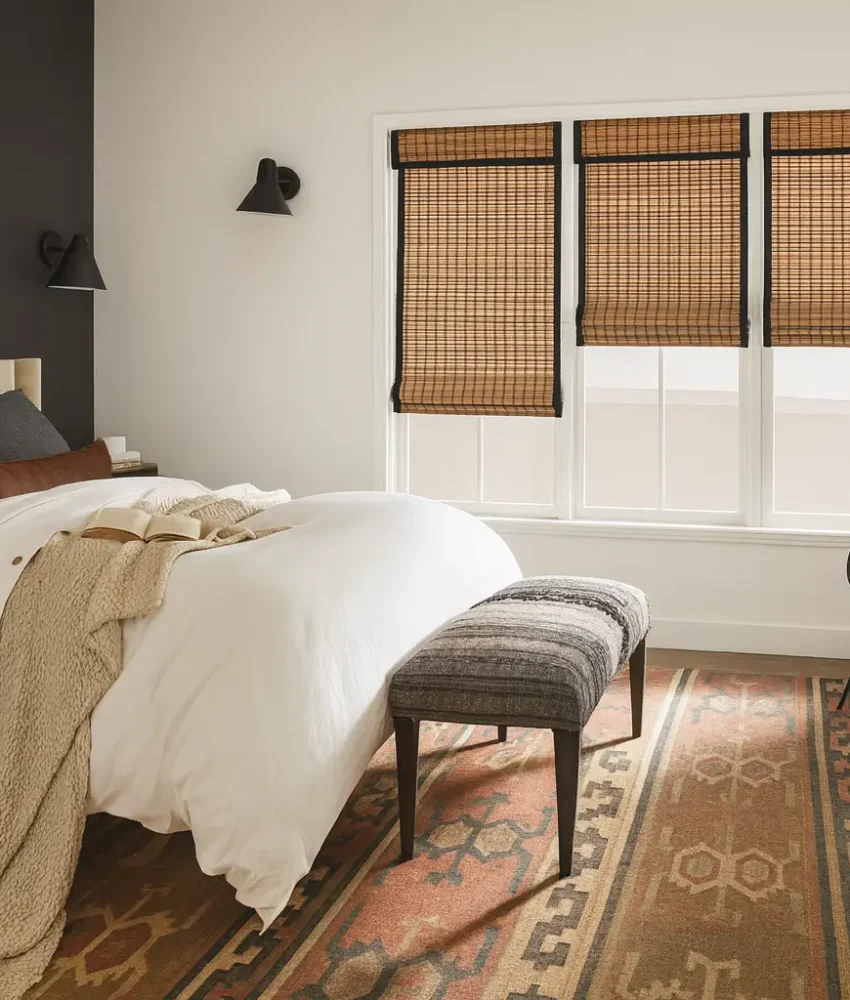 bamboo blinds for bedroom