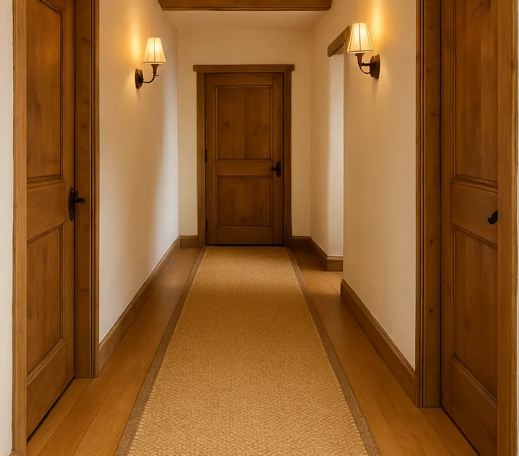 coir in hallway