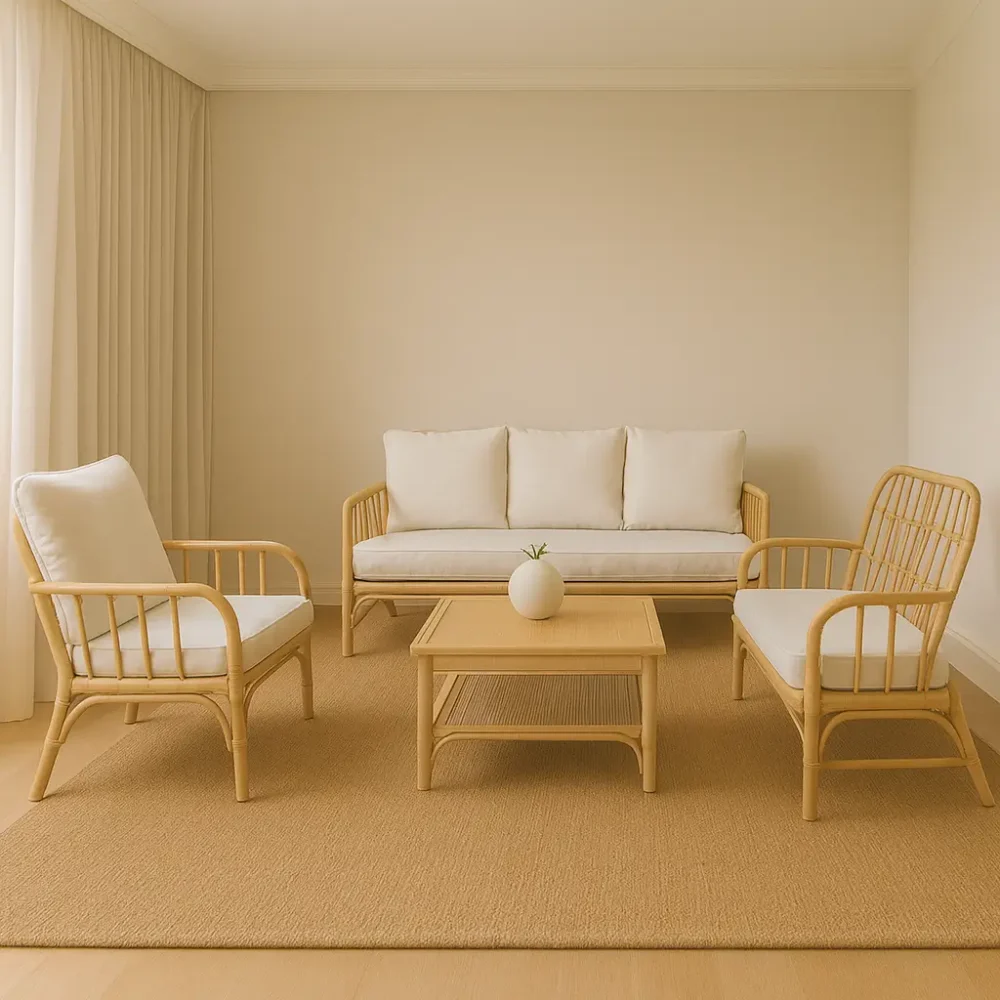 coir in living room