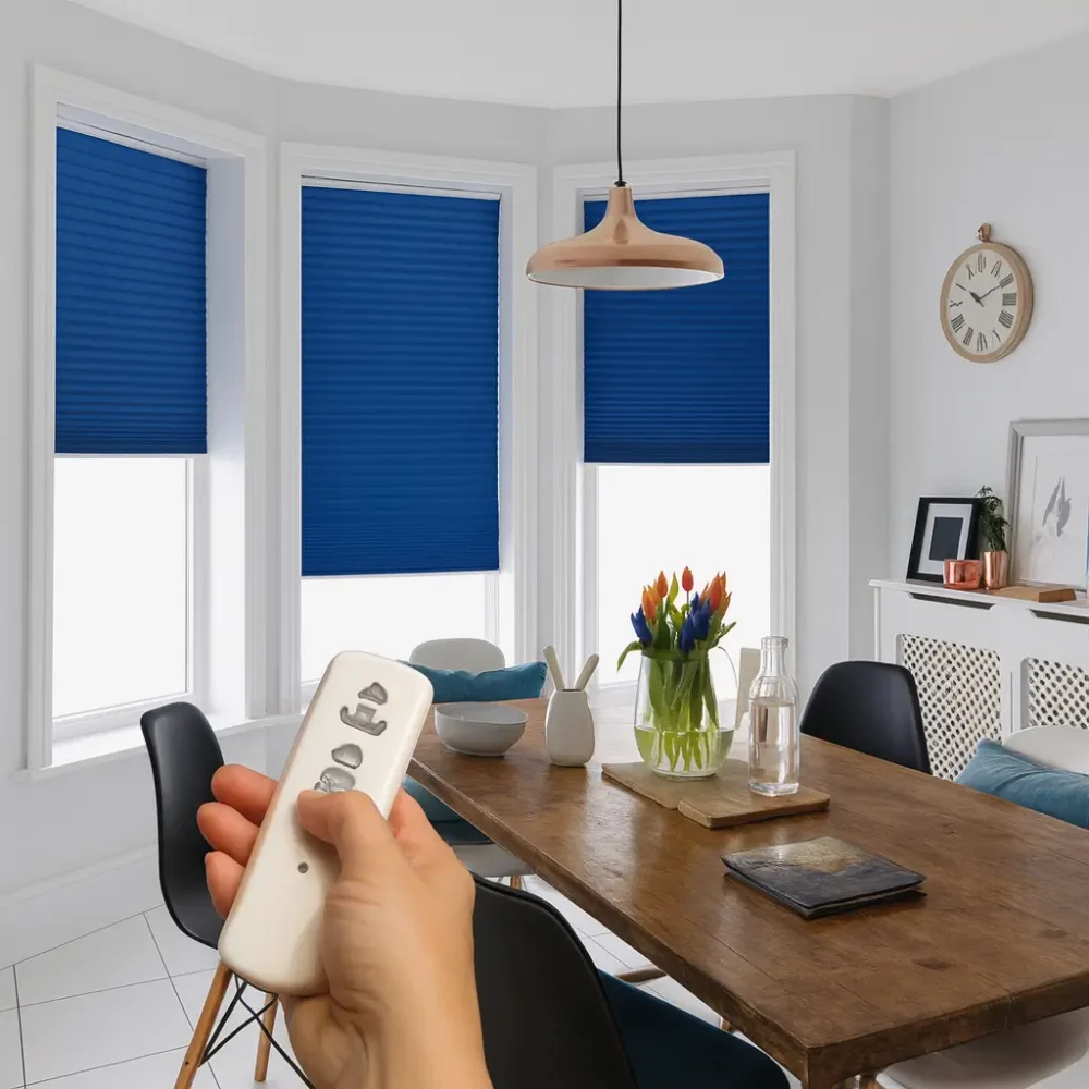 motorized blinds for dinningroom