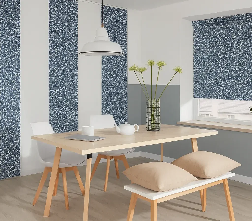 panel blinds for dinningarea