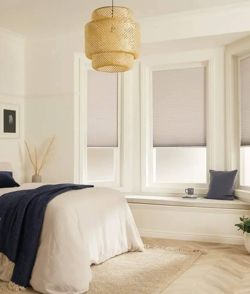 pleated blinds for bedroom