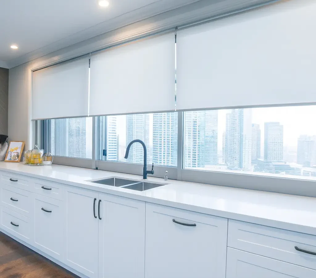 roller blinds for kitchen