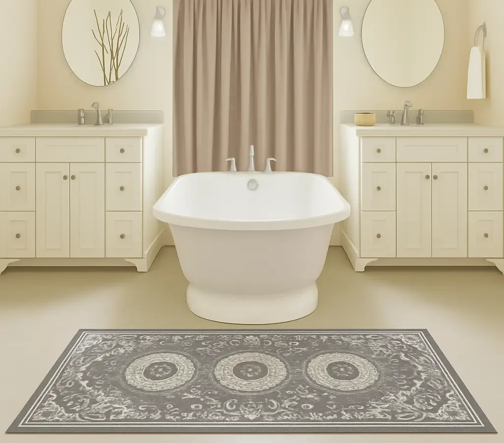 runner rug for bathroom