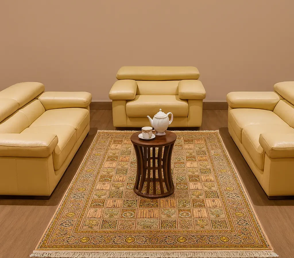 silk rugs for livingroom