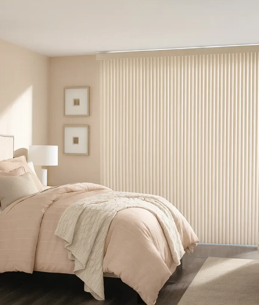 vertical blinds for bedroom