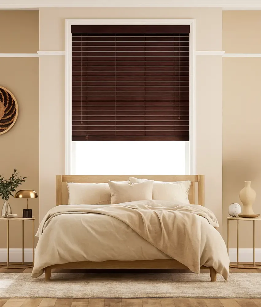 wooden blinds for bedrrom