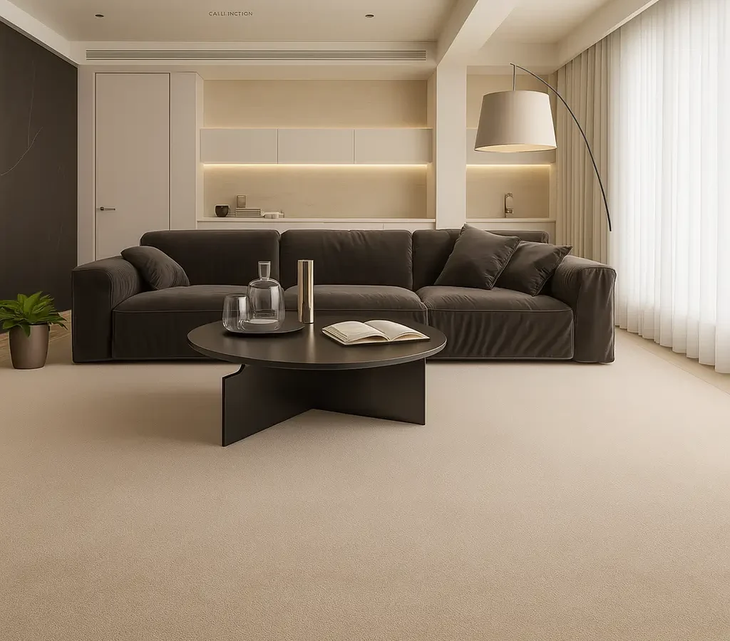 wool carpets in living room