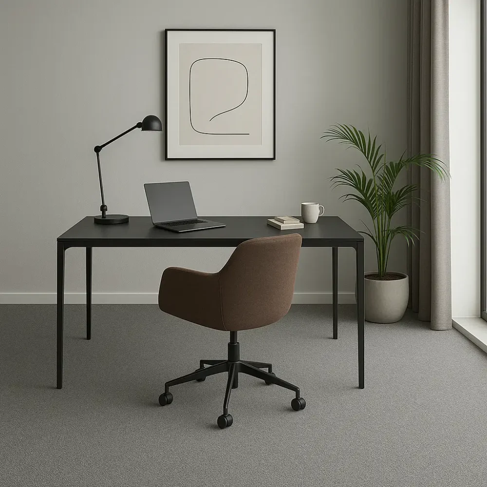 wool carpets in office